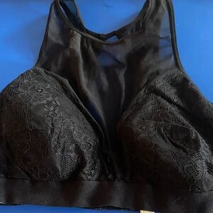 Nicole Miller Black Lace Bralette